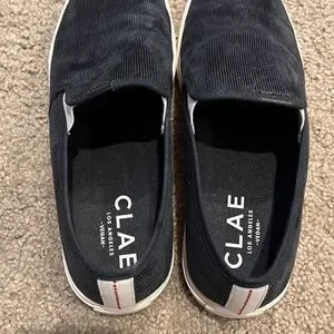 Clae | Shoes | Clae Porter Shoes Black Corduroy Size 2  display picture 1